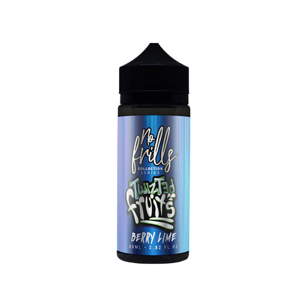 No Frills Collection Twizted Fruits 80ml Shortfill 0mg (80VG/20PG) - vape store