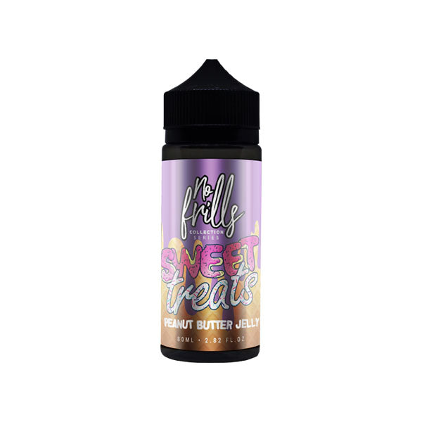 No Frills Collection Sweet Treats 80ml Shortfill 0mg (80VG/20PG) - vape store