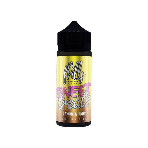 No Frills Collection Sweet Treats 80ml Shortfill 0mg (80VG/20PG) - vape store