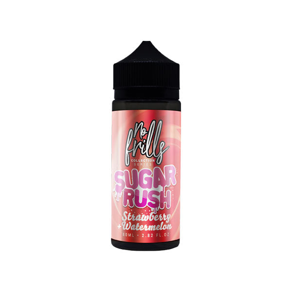 No Frills Collection Sugar Rush 80ml Shortfill 0mg (80VG/20PG) - vape store