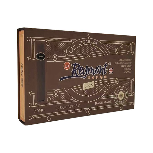 Reymont 20mg Disposable Vape 5 Pack - 3000 Puffs