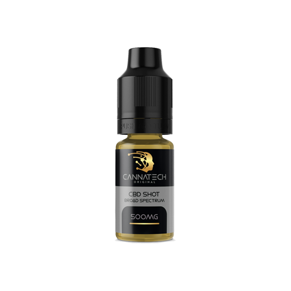 Cannatech 500mg Broad Spectrum CBD Vape 10ml [100PG]