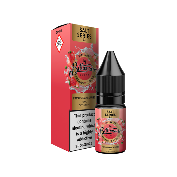 Billionaire Juice Salt Series 2.0 20mg 10ml Nic Salts [50VG/50PG]