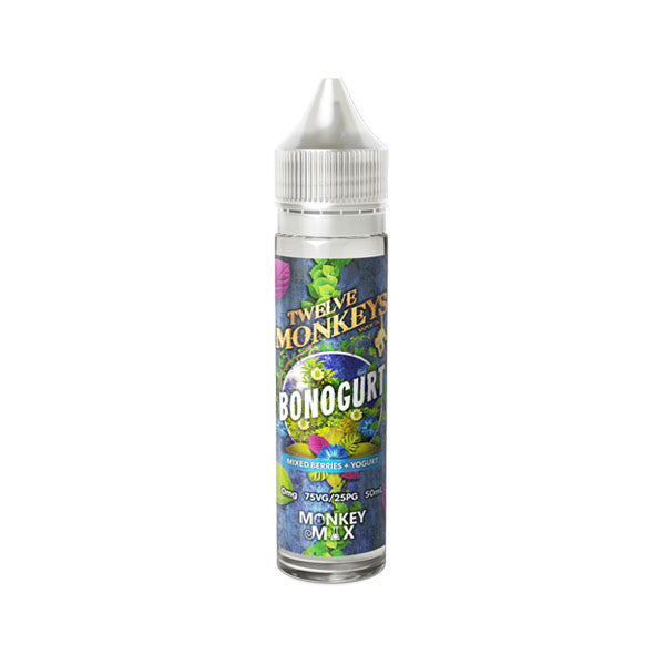 Twelve Monkeys 50ml Shortfill 0mg - vape store