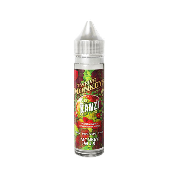 Twelve Monkeys 50ml Shortfill 0mg - vape store