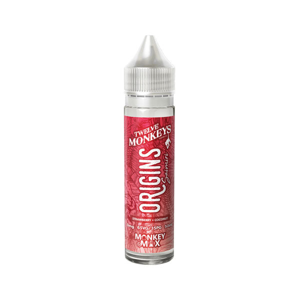 Twelve Monkeys Origins 50ml Shortfill 0mg (65VG/35PG) - vape store