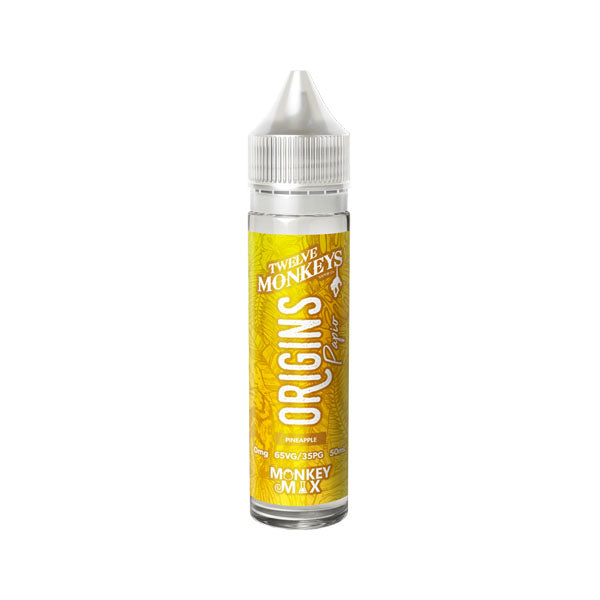 Twelve Monkeys Origins 50ml Shortfill 0mg (65VG/35PG) - vape store