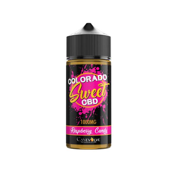 Colorado Sweet 1000mg CBD Vaping Liquid 100ml (50PG/50VG) - vape store