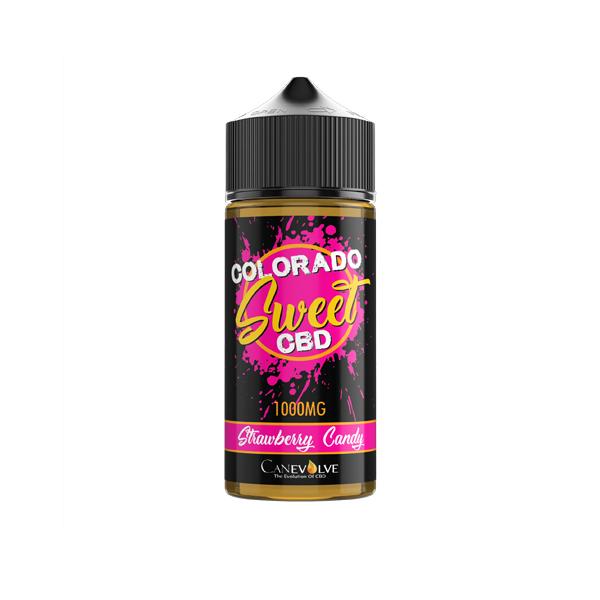 Colorado Sweet 1000mg CBD Vaping Liquid 100ml (50PG/50VG) - vape store