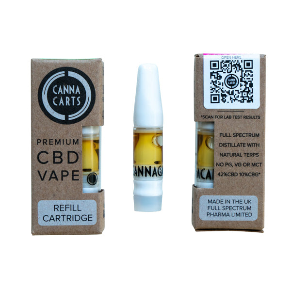 Cannacarts Premium CBD Vape Refill Cartridge - vape store