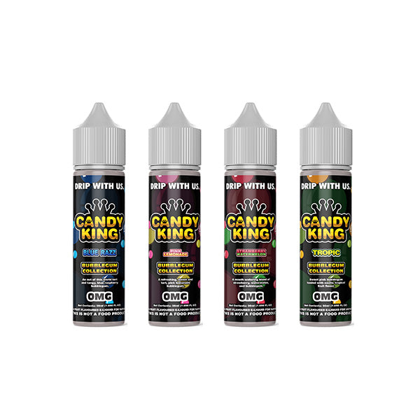 Candy King 50ml 0mg Shortfill Vape Juice [70VG/30PG]