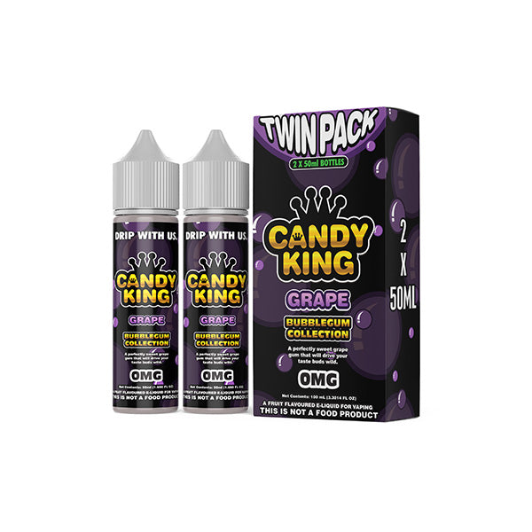 Candy King 50ml 0mg Shortfill Vape Juice [70VG/30PG]