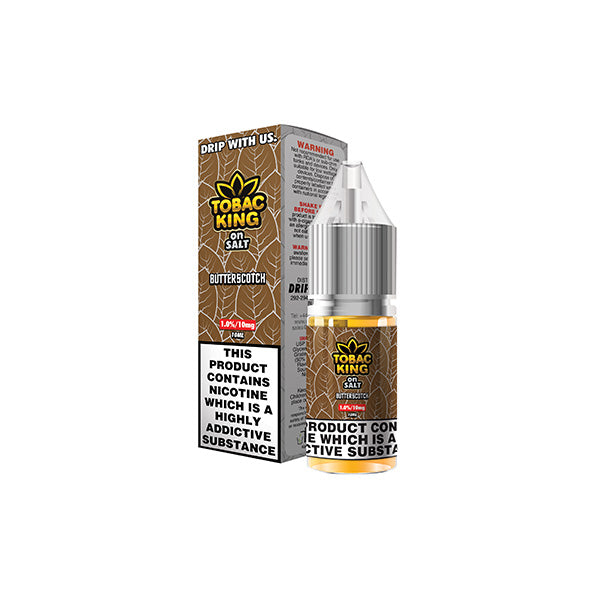 Tobac King 20mg Nic Salts 10ml [50VG/50PG]