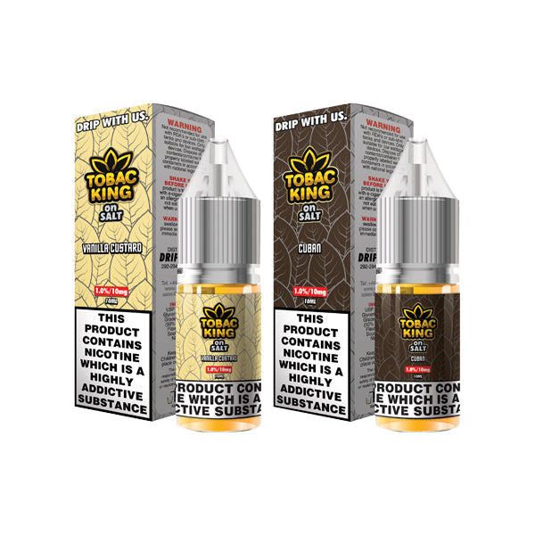 Tobac King 20mg Nic Salts 10ml [50VG/50PG]