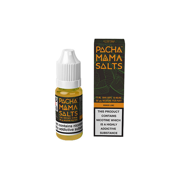 Pacha Mama 20mg Nic Salts 10ml [50VG/50PG]