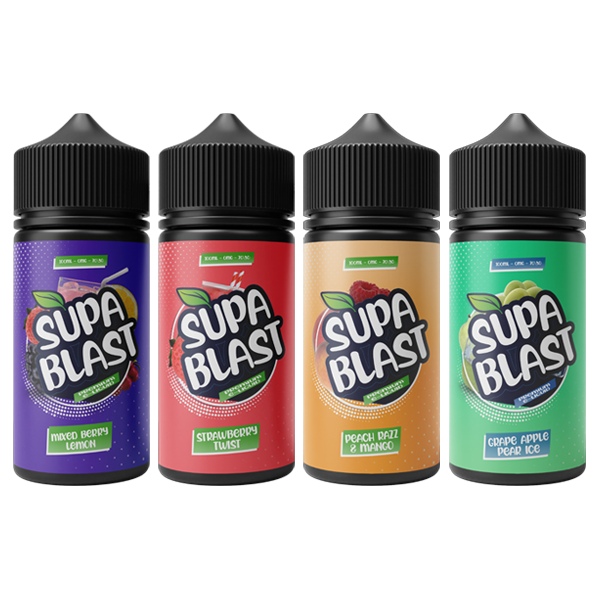 Supa Blast 100ml 0mg Shortfill Vape Juice [70VG/30PG]