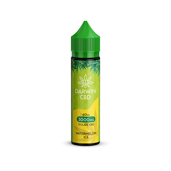 Darwin 3000mg CBD Isolate E Liquid 60ml Vaper Store