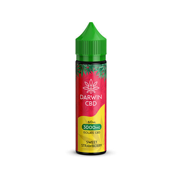 Darwin 3000mg CBD Isolate E-Liquid 60ml - vape store