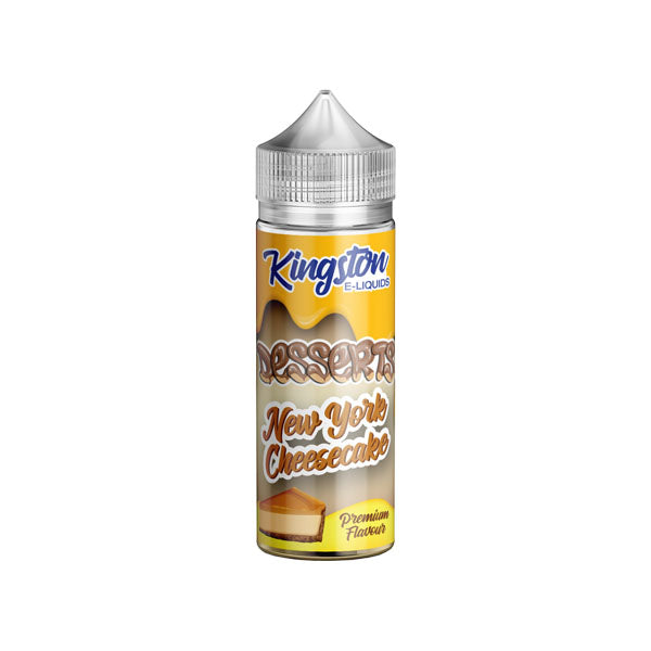 Kingston Desserts 120ml Shortfill 0mg (70VG/30PG) - vape store