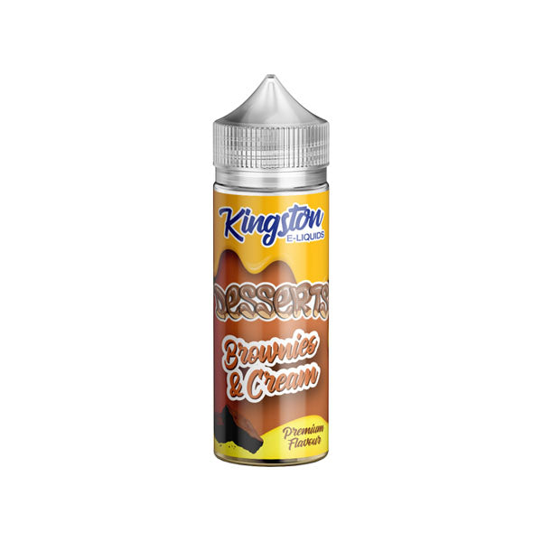 Kingston Desserts 120ml Shortfill 0mg (70VG/30PG) - vape store