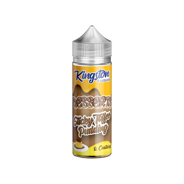 Kingston Desserts 120ml Shortfill 0mg (70VG/30PG) - vape store