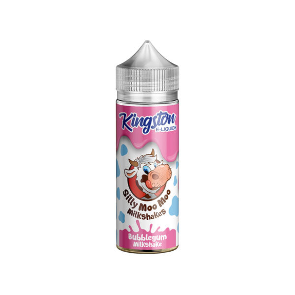 Kingston Silly Moo Moo Milkshakes 120ml Shortfill 0mg (70VG/30PG) - vape store