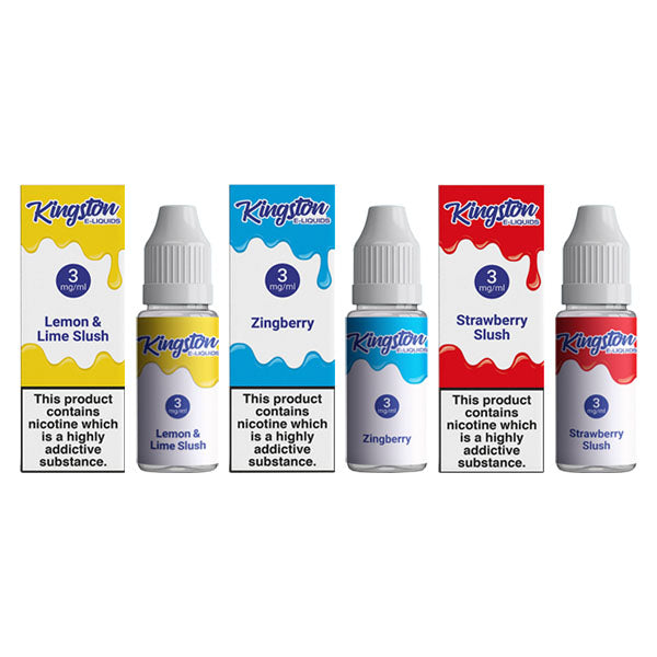 Kingston 12mg 10ml E-liquids (50VG/50PG) - vape store