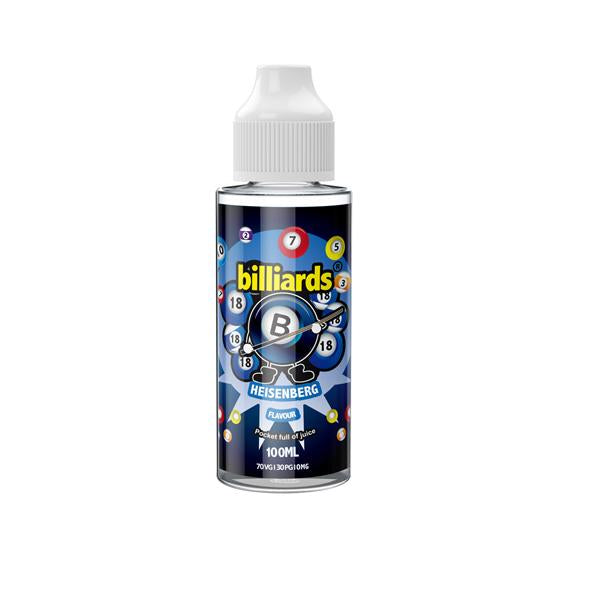 Billiards 0mg 100ml Shortfill (70VG/30PG) - vape store