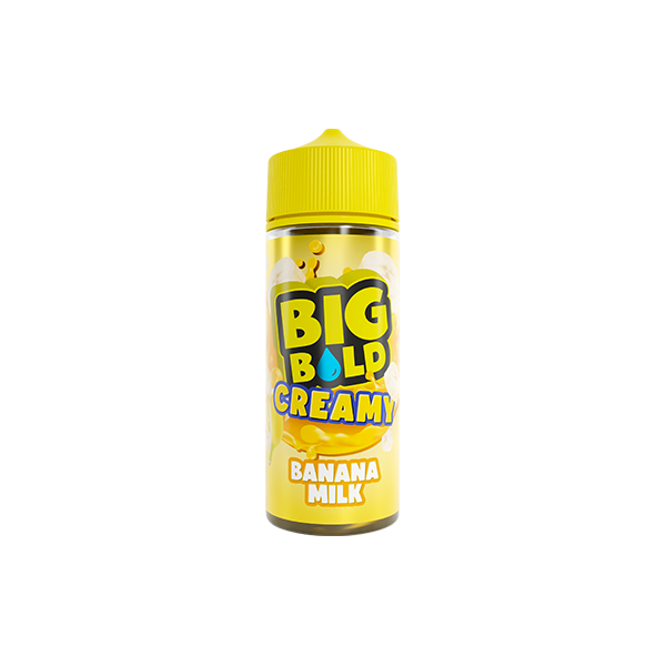 Big Bold Creamy Series 100ml 0mg Shortfill Vape Juice [70VG/30PG]