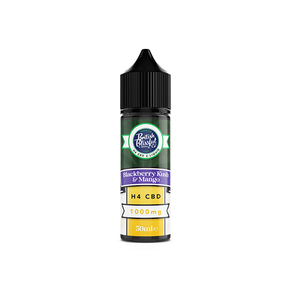 British Blissful 50ml 1000mg H4 CBD Vape Juice [70VG/30PG]