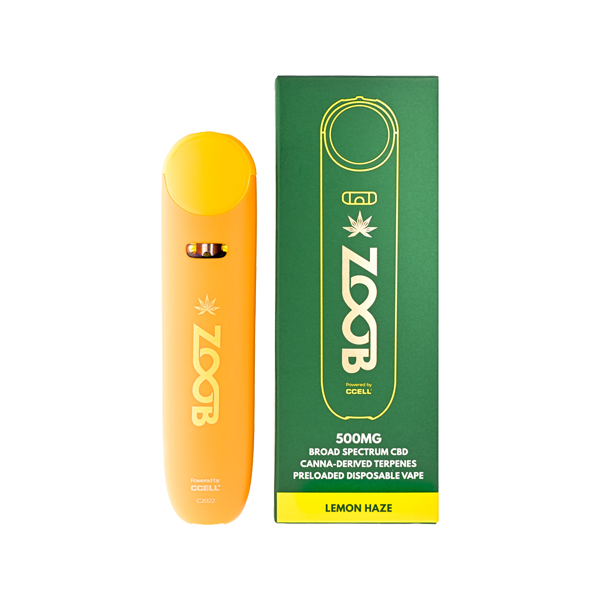 Zoob 500mg Broad Spectrum CBD Vape Pen - vape store