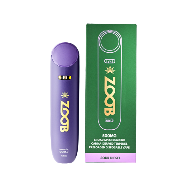 Zoob 500mg Broad Spectrum CBD Vape Pen - vape store