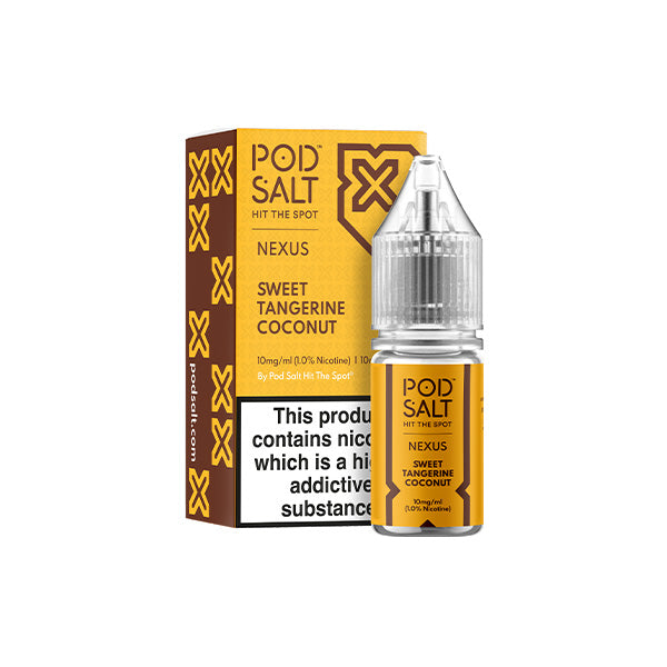 10mg Pod Salt Nexus 10ml Nic Salt (50VG/50PG) - vape store