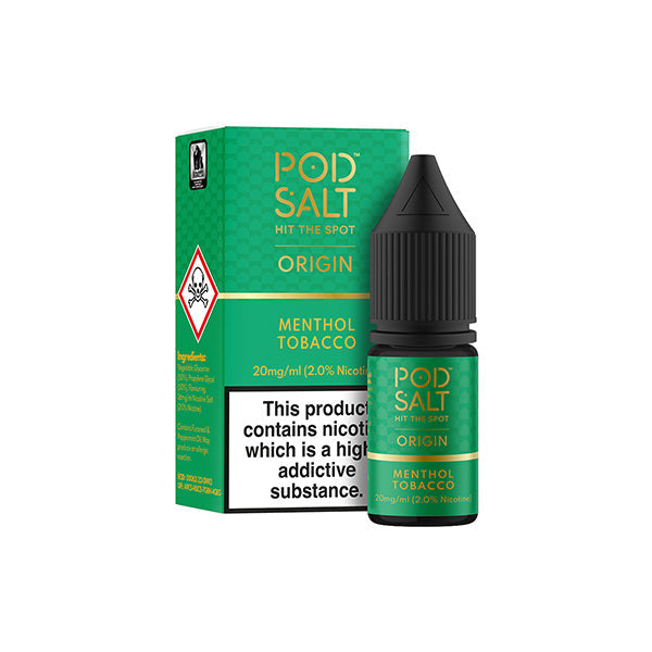 20mg Pod Salt Origins 10ml Nic Salt (50VG/50PG) - vape store