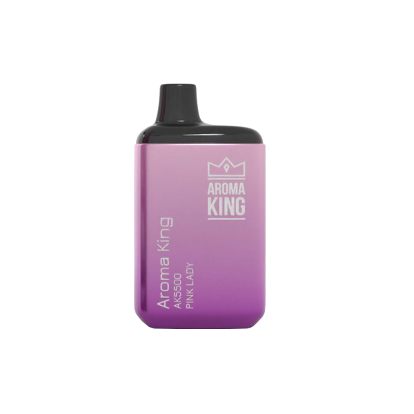 Nicotine Free Aroma King AK5500 Metallic Disposable Vape