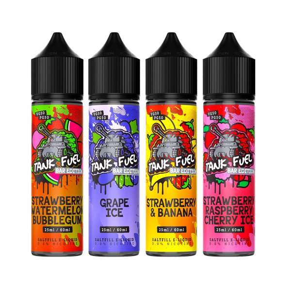 Tank Fuel Bar Edition 60ml 0mg Shortfill Vape Juice [50VG/50PG]