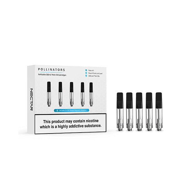 Nectar Pollinators 510 Vape Atomizers 5-Pack