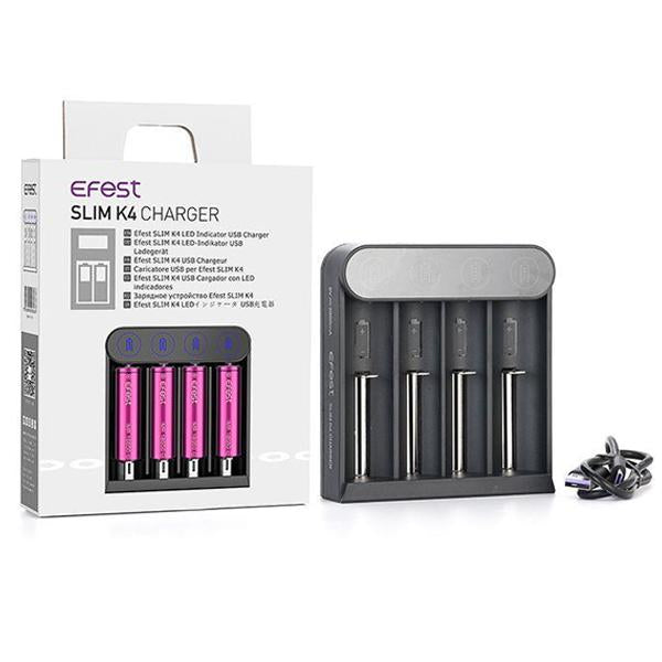 Efest Slim K4 Charger - vape store