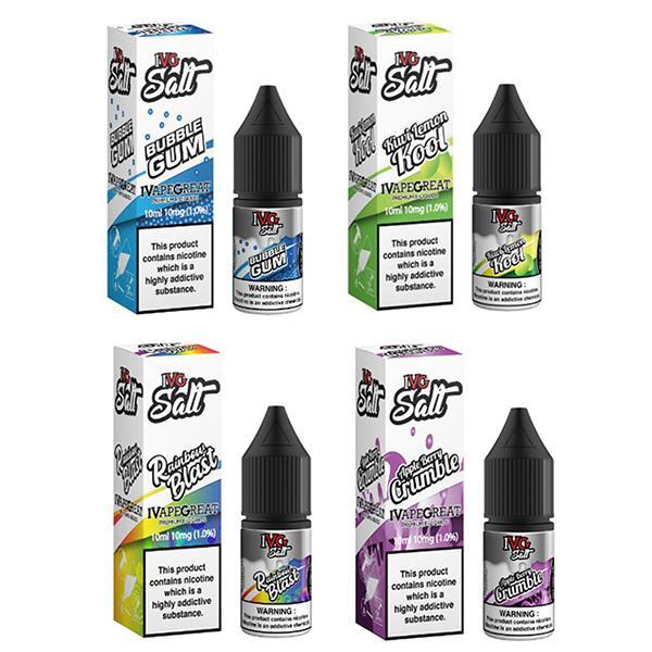 New! I VG Salt 20mg 10ml Nic Salt (50VG/50PG) - vape store