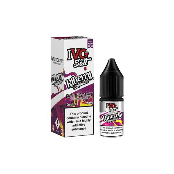 New! I VG Salt 20mg 10ml Nic Salt (50VG/50PG) - vape store