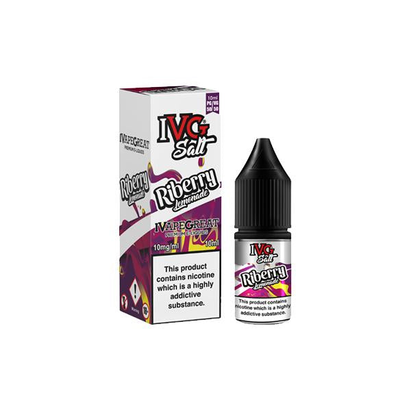 New! I VG Salt 20mg 10ml Nic Salt (50VG/50PG) - vape store