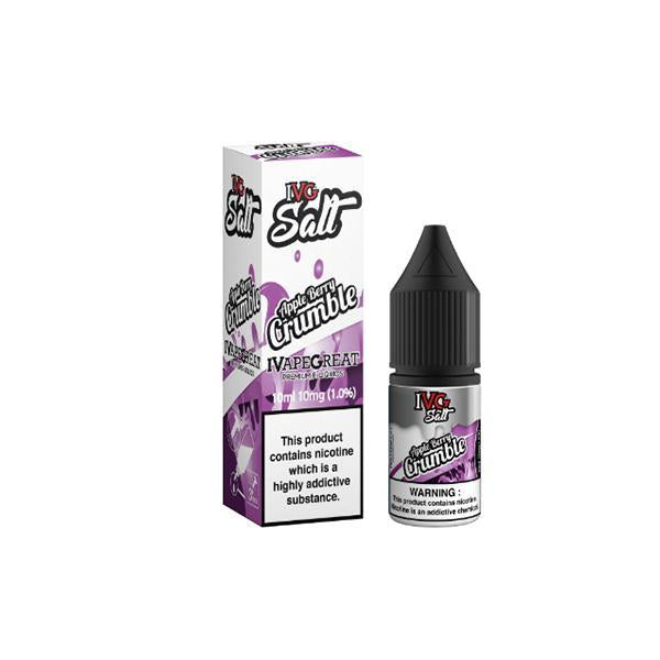 New! I VG Salt 20mg 10ml Nic Salt (50VG/50PG) - vape store