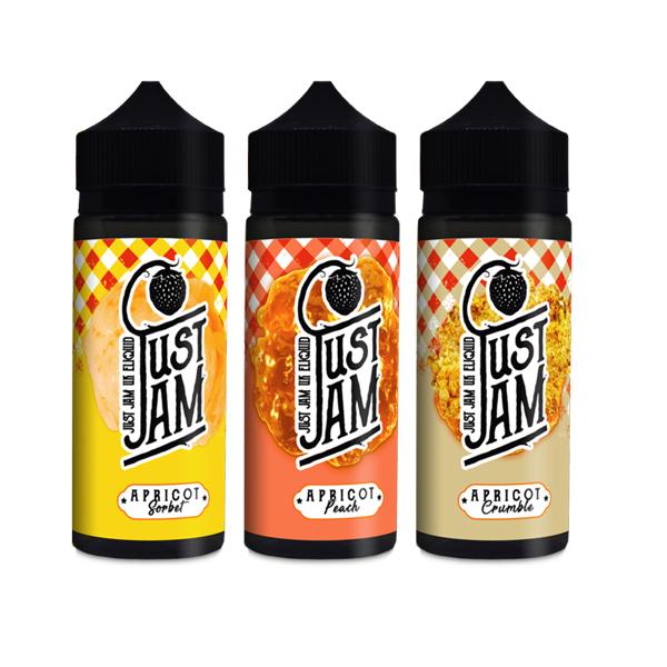 Just Jam Apricot 0mg 100ml Shortfill (70VG/30PG) - vape store