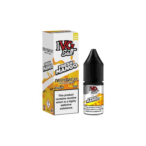 New! I VG Salt 20mg 10ml Nic Salt (50VG/50PG) - vape store