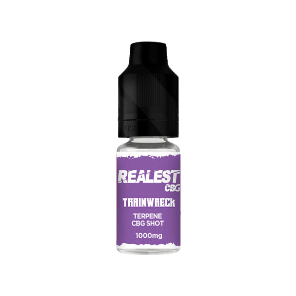 Realest CBD 1000mg Terpene Infused CBG Booster Shot 10ml - vape store