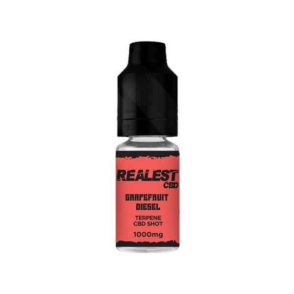 Realest CBD 1000mg Terpene Infused CBD Booster Shot 10ml - vape store