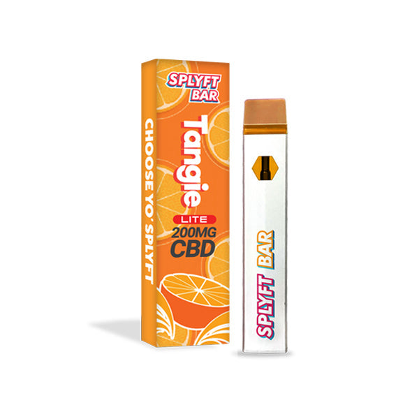 SPLYFT BAR LITE 200mg Full Spectrum CBD Disposable Vape - 12 flavours - vape store