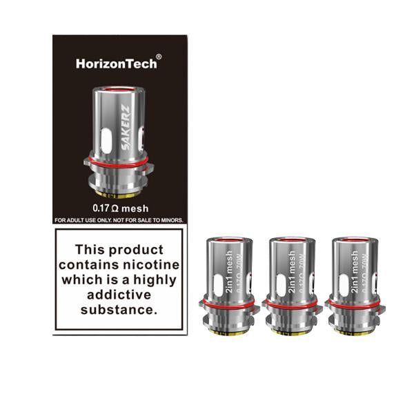 Horizon Tech Sakerz 2in1 Mesh Coils 0.17ohm - vape store