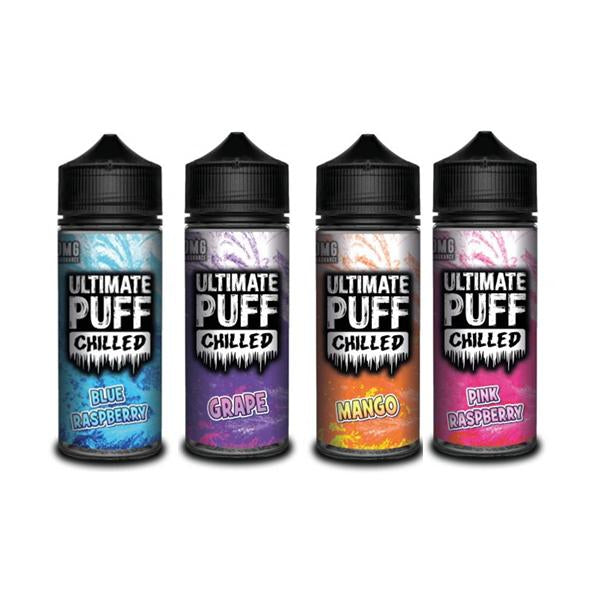 Ultimate Puff Chilled 0mg 100ml Shortfill (70VG/30PG) - vape store