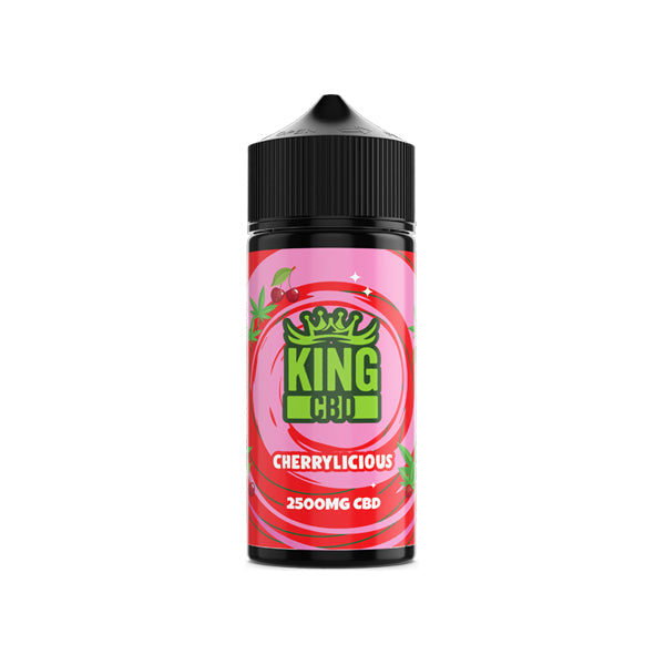 King CBD 2500mg CBD E-liquid 120ml - vape store